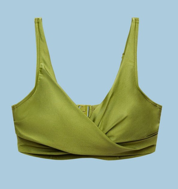 Esprit Ongewatteerd bikinit-set met beugels leaf green