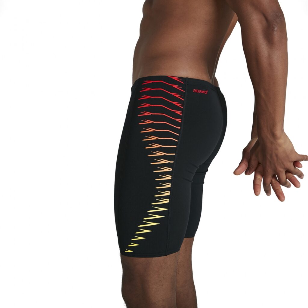 Speedo END TECH PANEL JAM zwemshort man zwart / geel