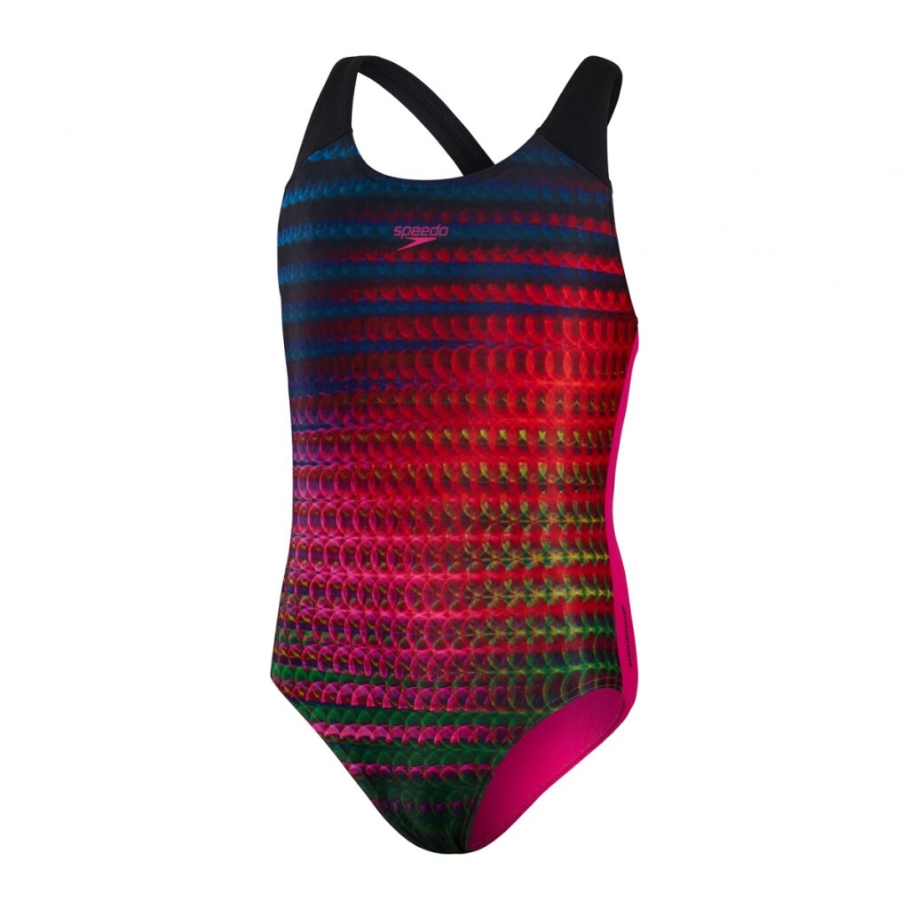 Speedo ECO+ DIG PLACEM SPLAS meisjes fluo