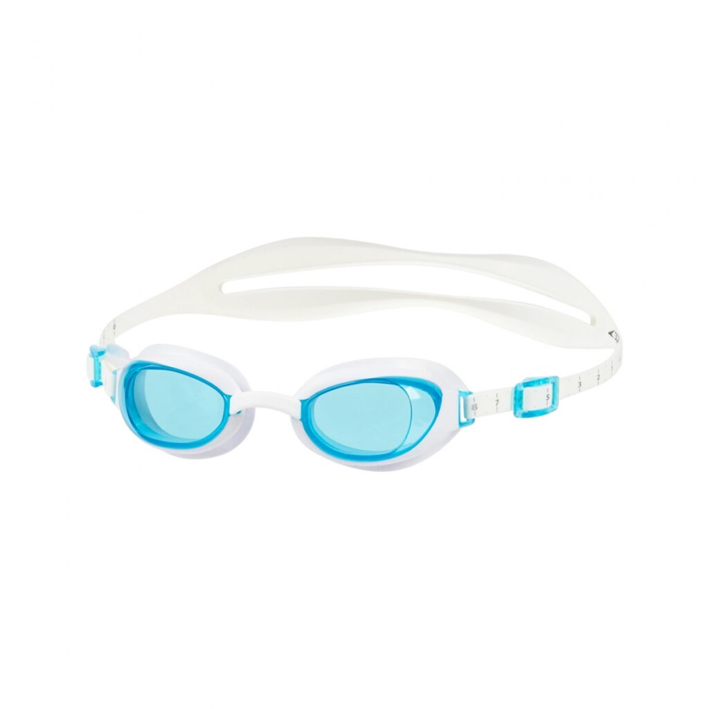 Speedo zwembril AQUAPURE WHI/BLU