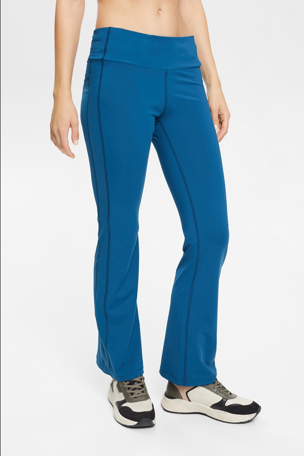 Esprit Uitlopende sportbroek PETROL BLUE