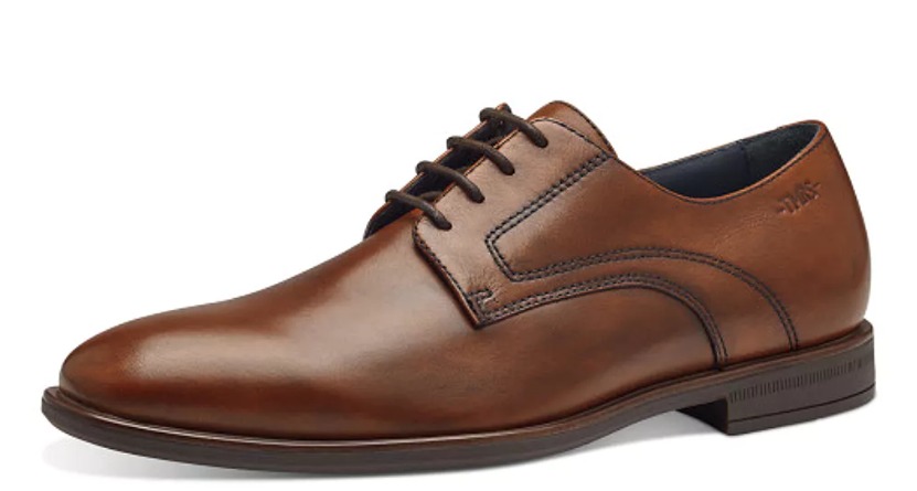 Tamaris Heren Veterschoen leder cognac