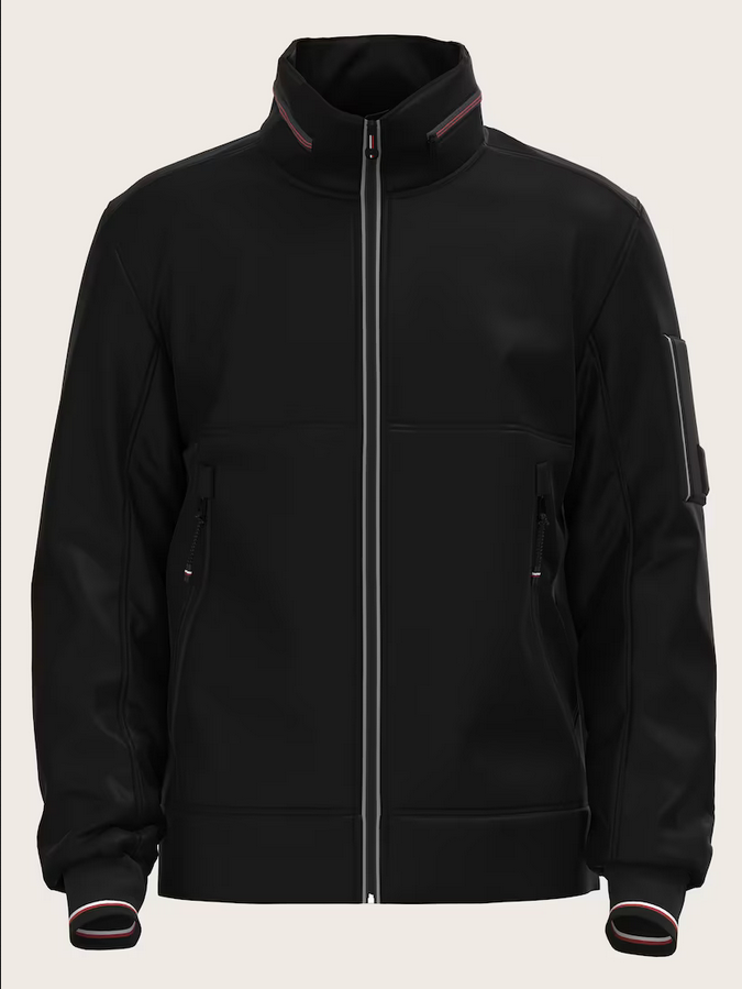 Tom Tailor softshell jacket grijs