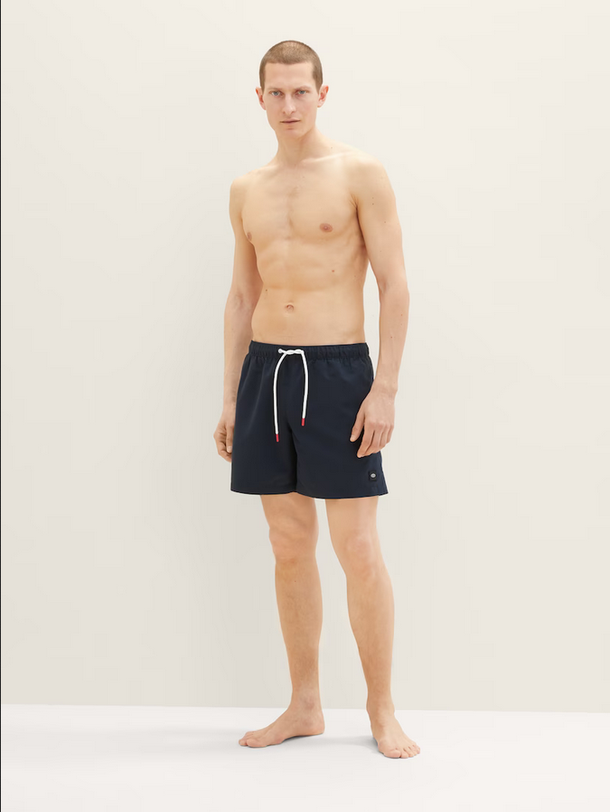 Tom Tailor basic zwemshort navy blue