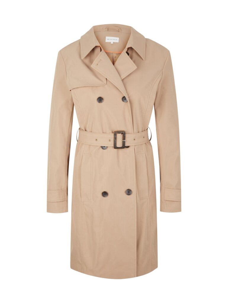 Tom Tailor zomer Trenchcoat beach sand