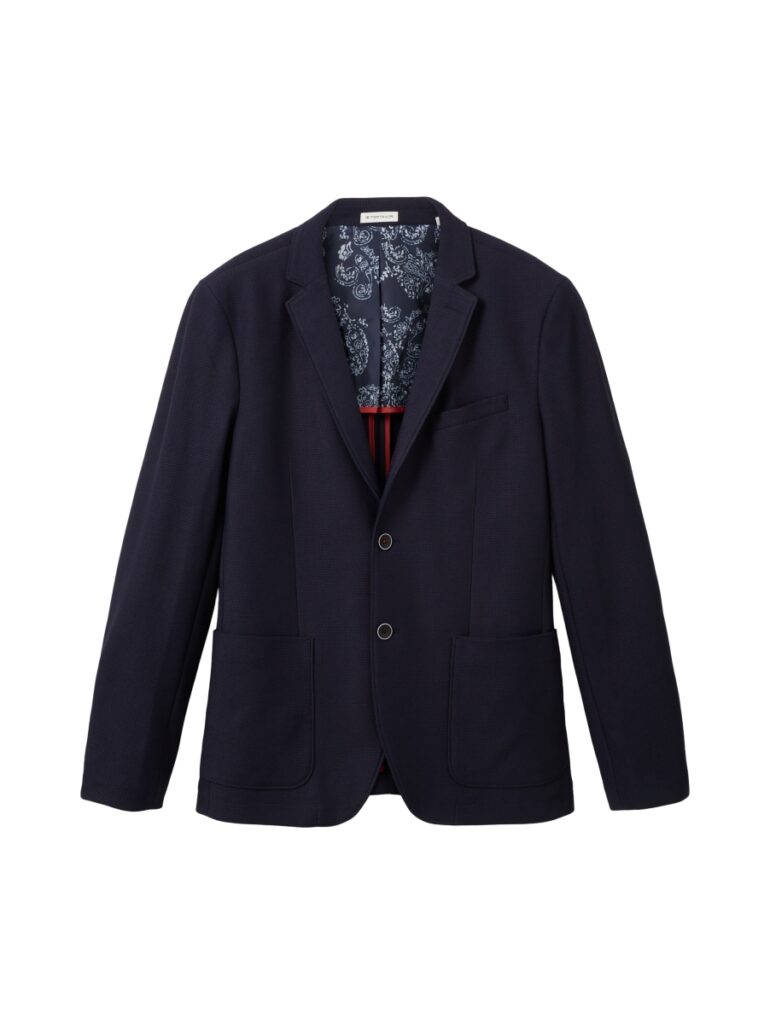 Tom Tailor Blazer met Structuur navy