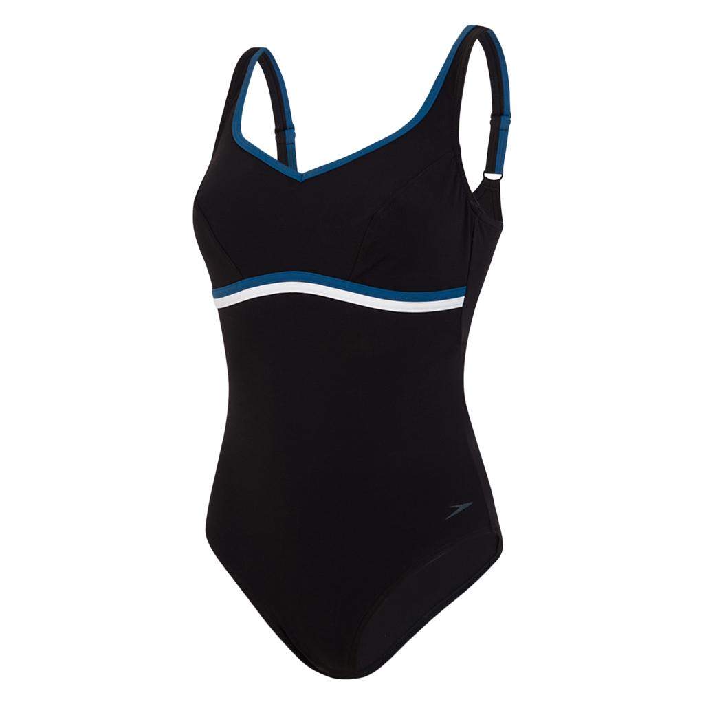 Speedo Sculpture Contourluxe badpak blauw