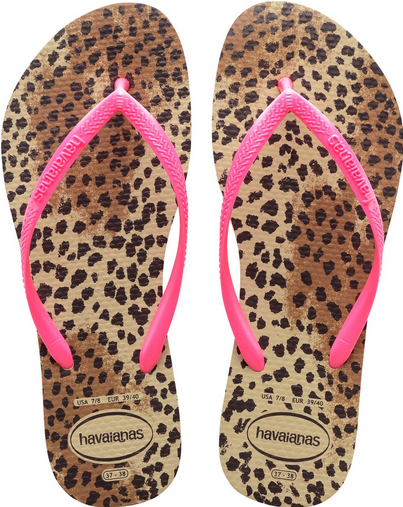 Teenslippers Havaianas Slim Animals kids