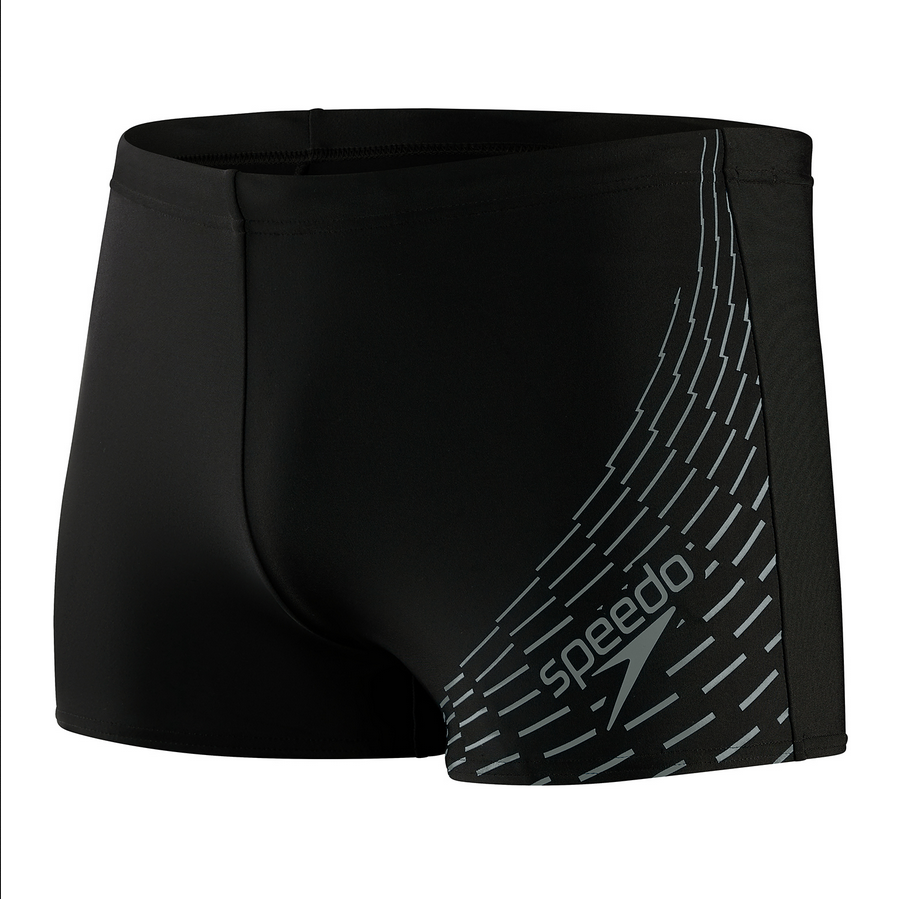 Speedo ECO MEDLEY LOGO zwem boxer zwart/grijs