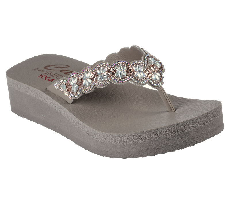 Skechers Vinyasa - Happy Spring sandaal dames taupe