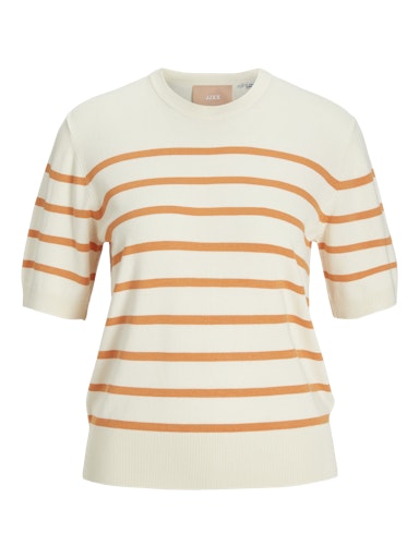 JXX LAYLA Comfort T-Shirt zwart/ oranje