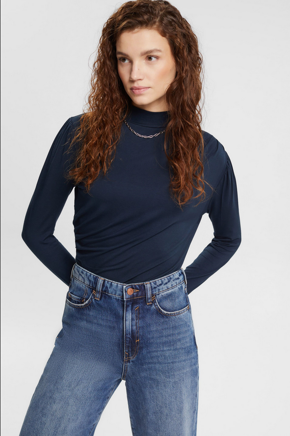 Esprit Longsleeve T-Shirt met lange mouwen NAVY