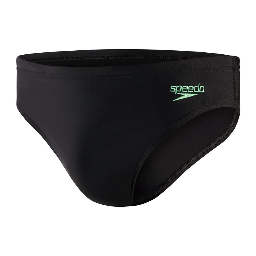 Speedo ECO+ brief zwembroek heren zwart/groen