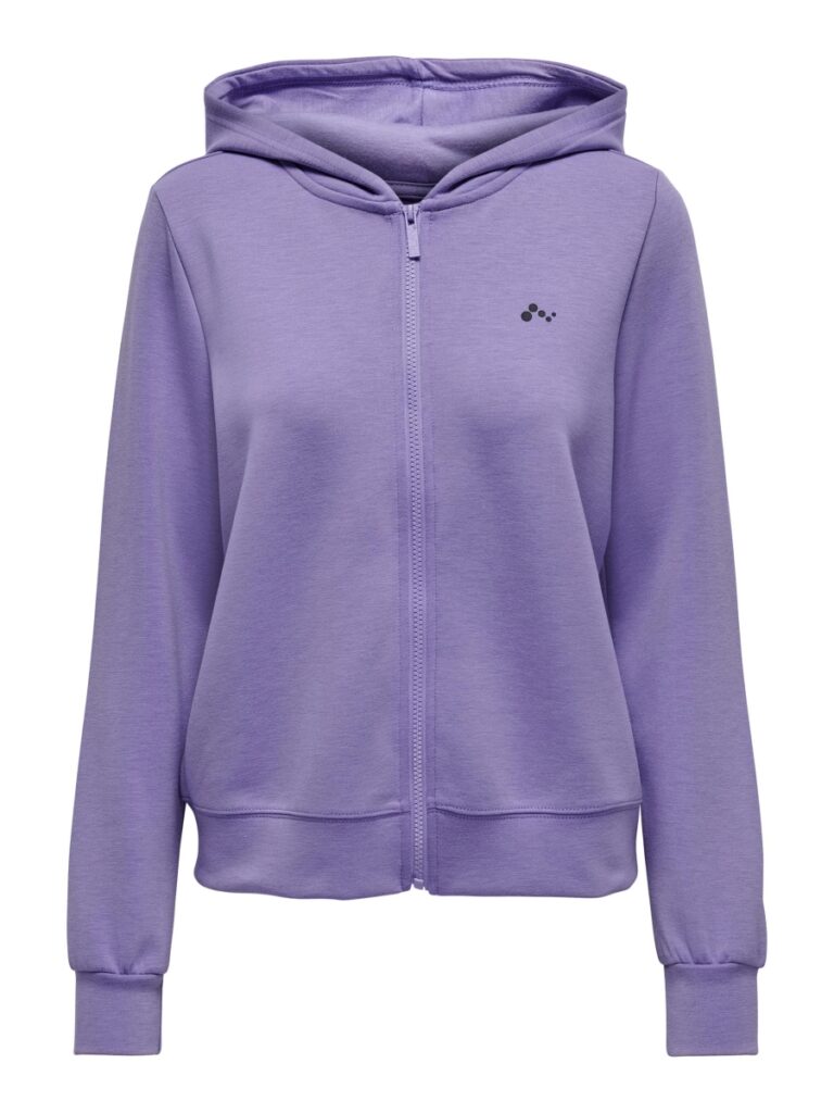 Only Play SERENA ZIP Hoody Sweater aster purper