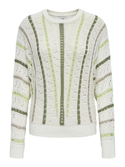 JDY Sun Ada pull Eggnog DEEP LICHEN groen