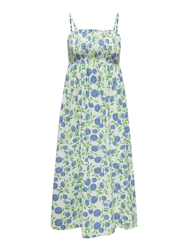 JDY MACE MIDI DRESS blue flower