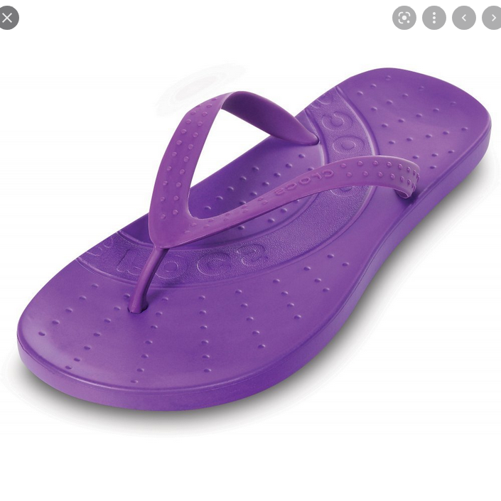 Crocs teenslippers chawaii Flip Kids neon purper