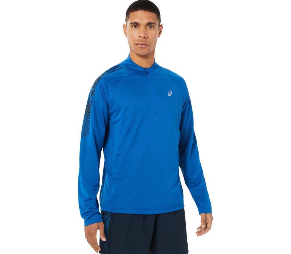 ASICS Icon 1/2 Zip Heren Hardloop-Longsleeve