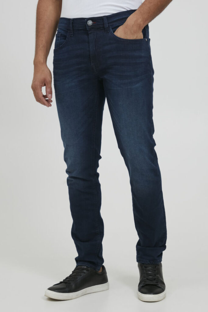 Blend Multiflex jet slim fit denim blauw