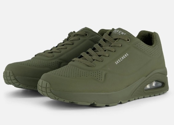 Skechers Uno Stand On Air Sneakers heren groen