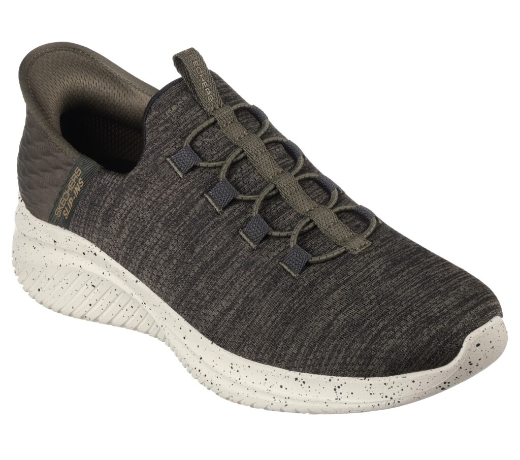 Skechers Slip-ins: Ultra Flex 3.0 - Right Away heren sneaker olive