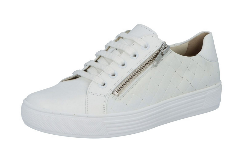 Solidus dames sneaker Hazel Vitello Davison wit