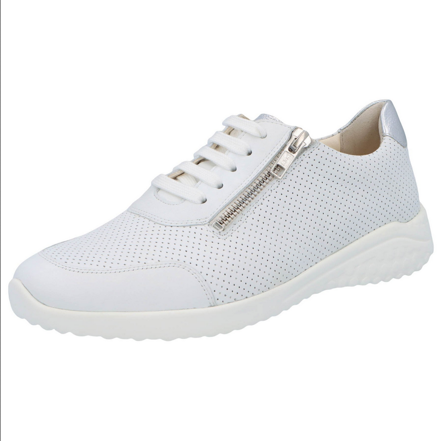 Solidus Sneaker dames Hyle VITELLO/GLORY wit/zilver