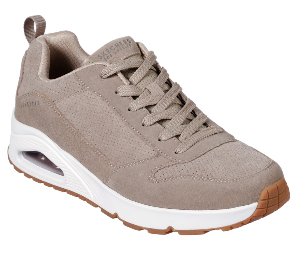 Skechers Uno sneaker heren taupe