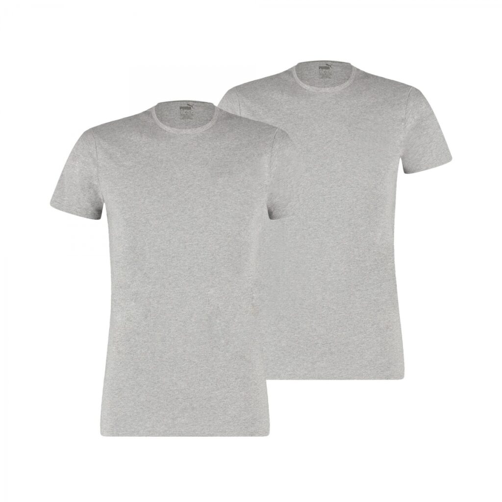 Puma Round neck T-Shirt 2st grijs