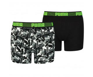 Puma boxers boys 2 pack navy green