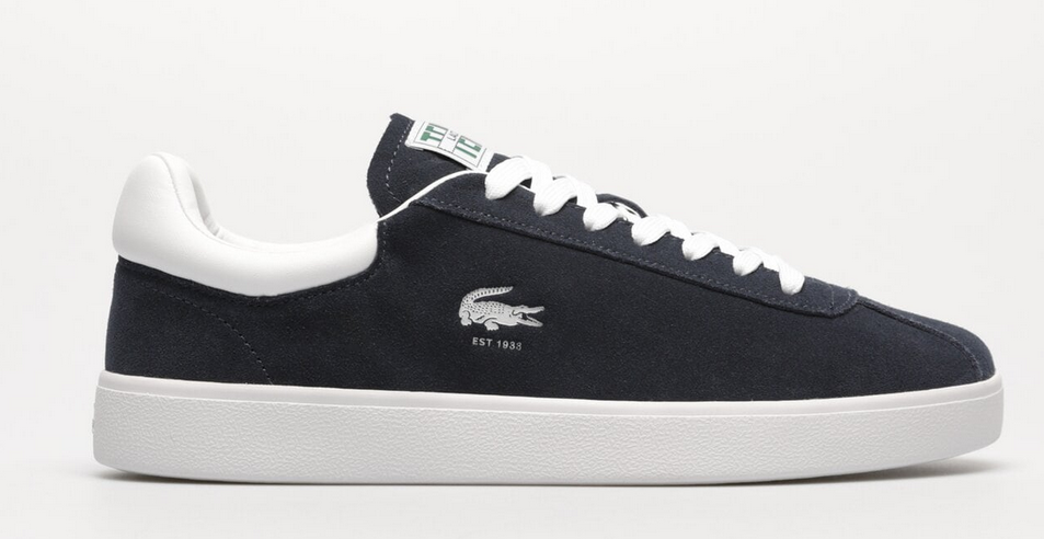 Lacoste sneaker Baseshot SMA heren navy/wit