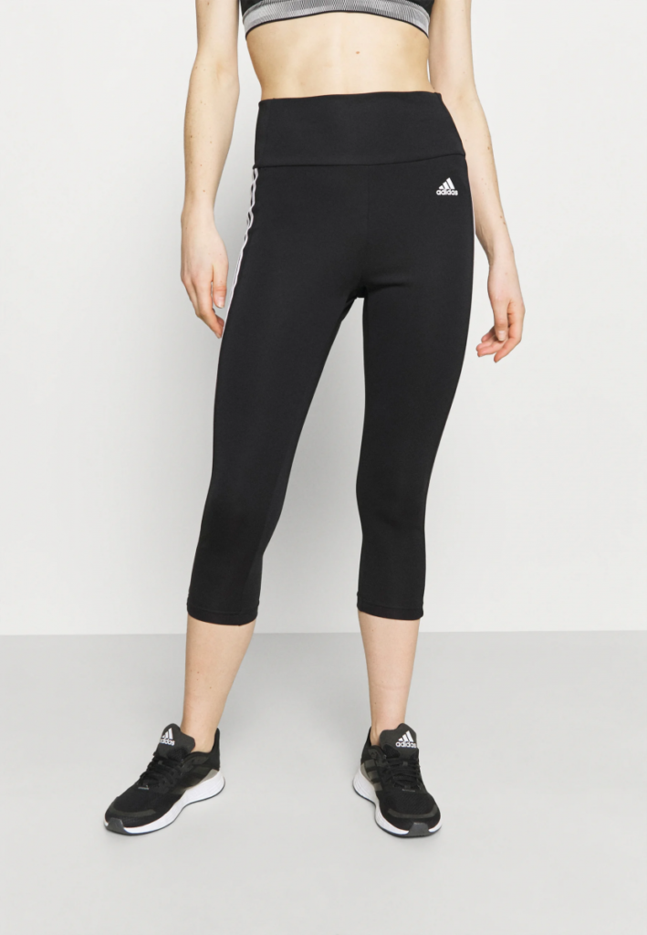 Adidas Performance 3/4 sportbroek zonder strepen