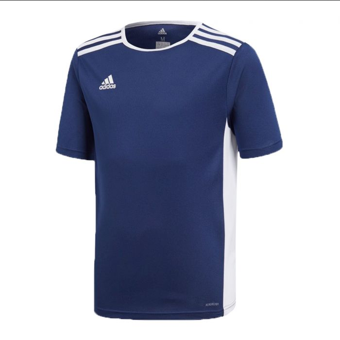 Adidas Entrada 18 T-Shirt Junior blauw/wit