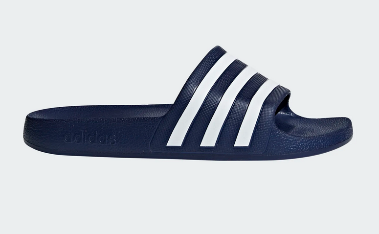 Adidas ADILETTE AQUA donkerblauw/wit