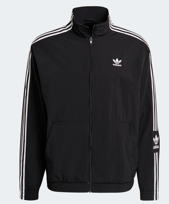 Adidas Adicolor Classics Lock-Up Trefoil heren Trainingsjas zwart