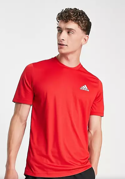 Adidas Aeroready Designed To Move Sport Korte Mouwen T-Shirt