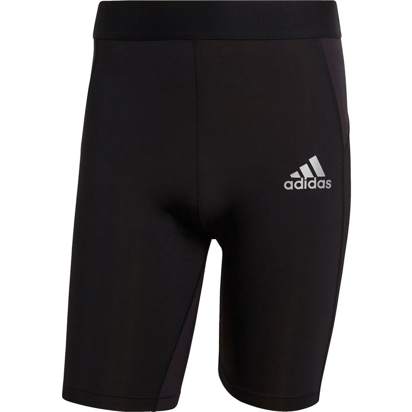 Adidas TechFit compressieschort heren zwart