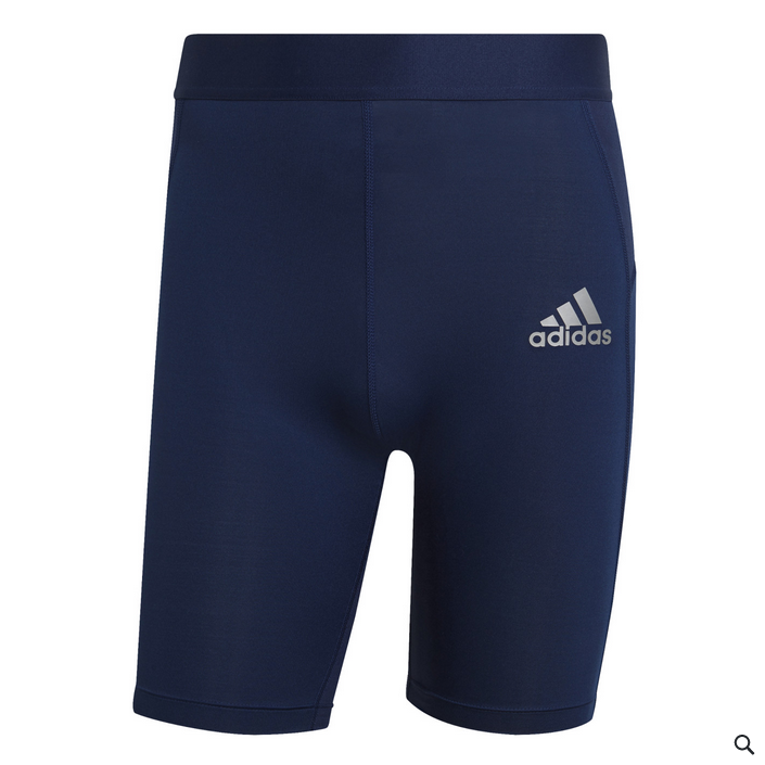 Adidas TechFit compressieschort heren Donkerblauw