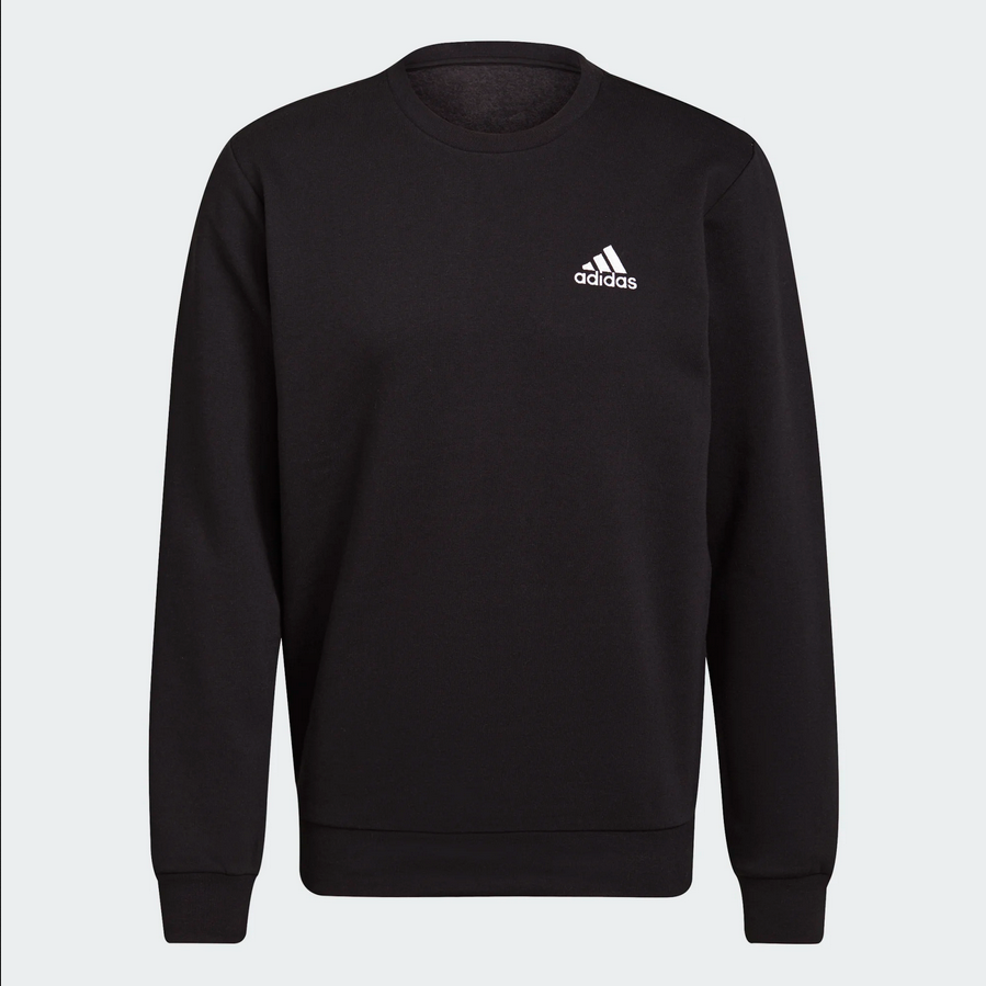 Adidas FEELCOZY Sweater heren BLACK/WHITE