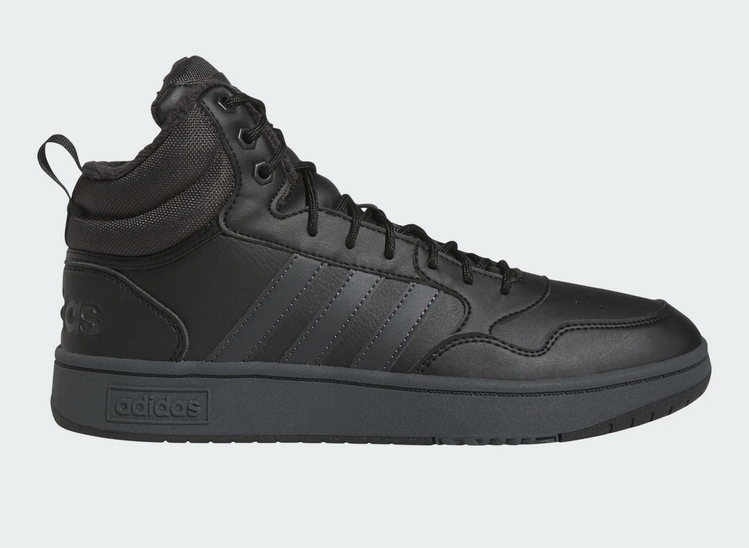 Adidas HOOPS 3.0 basket heren zwart