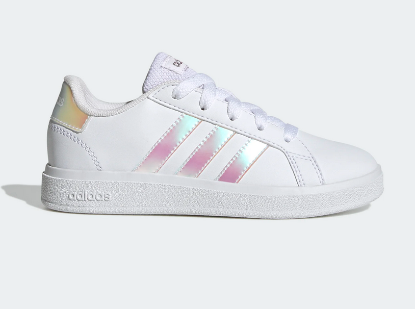 Adidas Grand Court Lifestyle Lace dames Tennis sneaker wit/rose