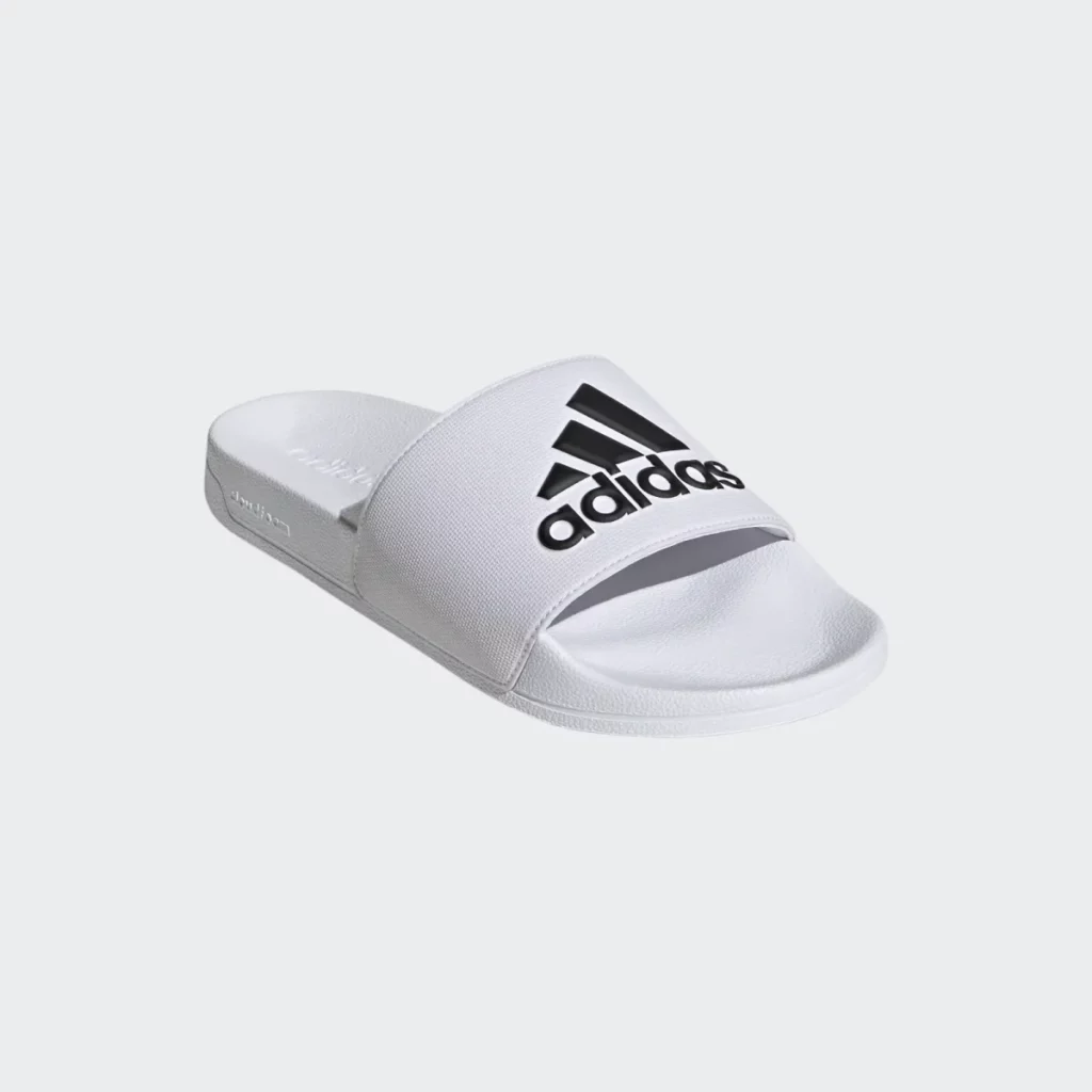 Adidas ADILETTE SHOWER wit/zwart