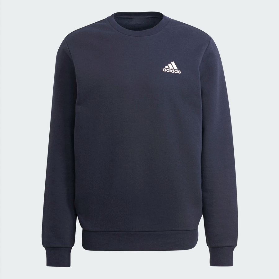 Adidas FEELCOZY Sweater heren blauw/wit