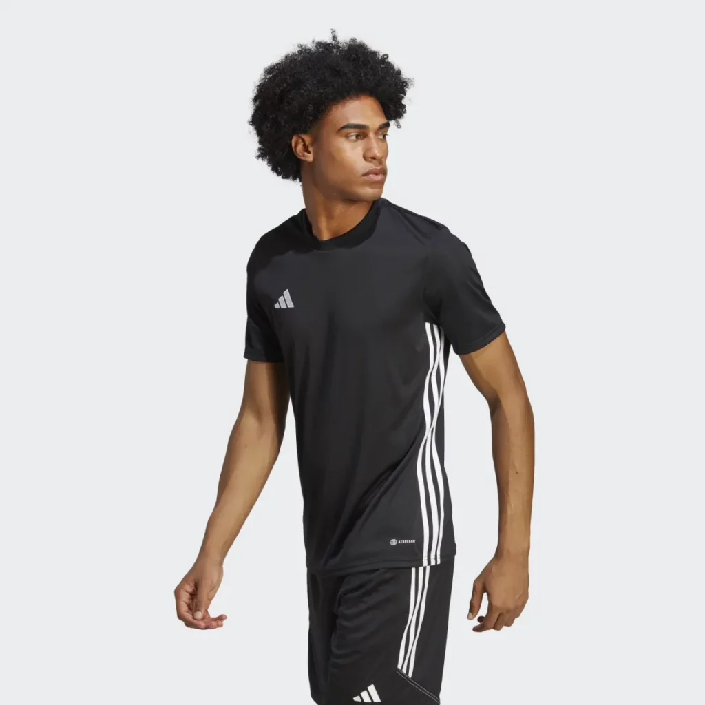 Adidas TABELA 23 T-Shirt voetbal zwart