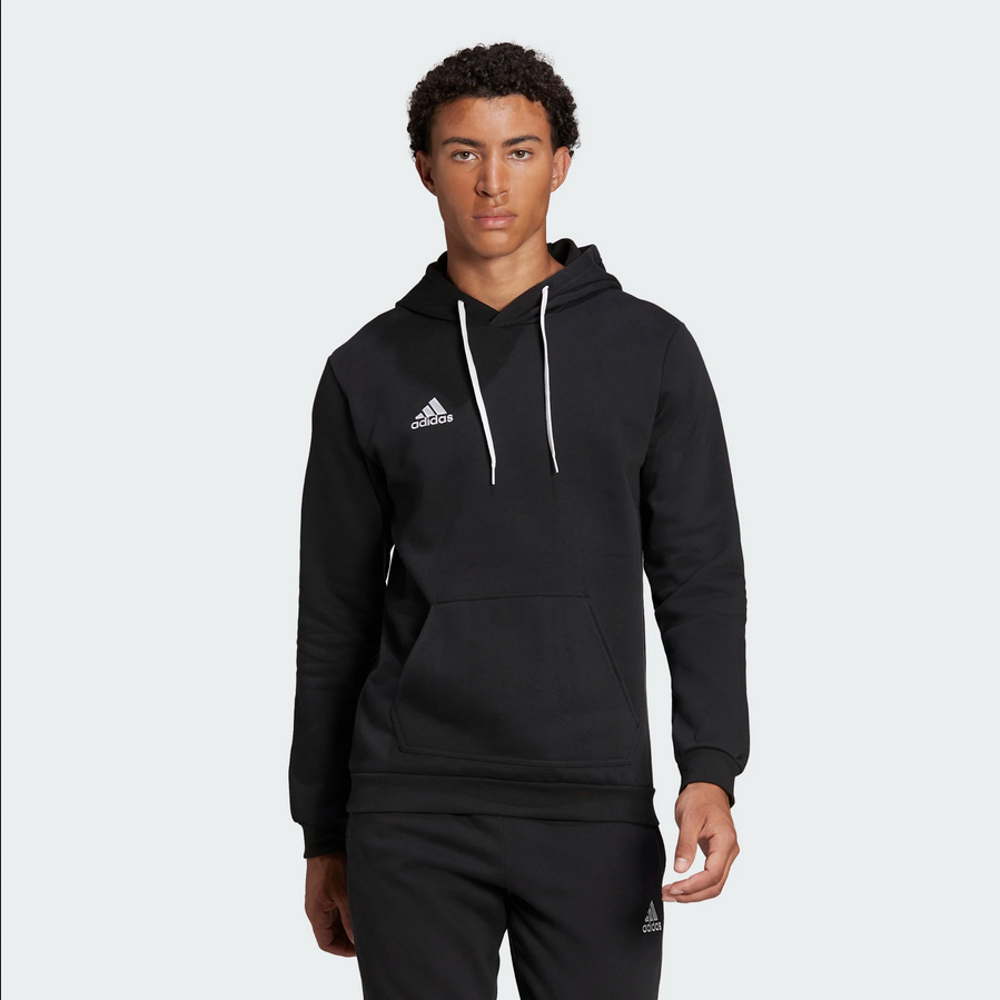 Adidas entrada 22 hoodie heren zwart