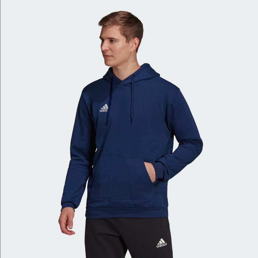 Adidas entrada 22 hoody heren blauw