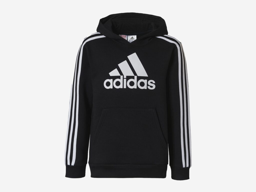 Adidas pullover unisex hoodie zwart