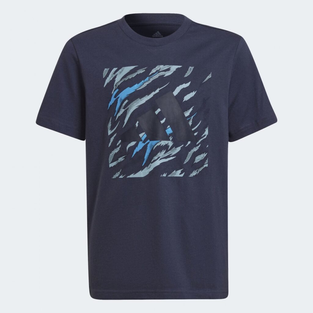 Adidas Water Tiger Graphic Tee kids/boys blauw