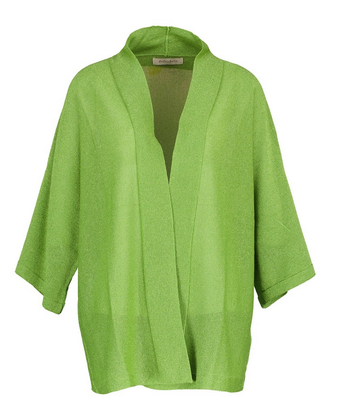 Amélie & Amélie Hannut cardigan apple green