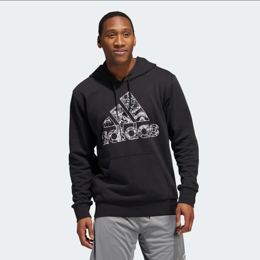 Adidas Legends Basketball Hoodie 2.0 zwart/wit